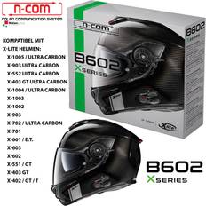 Nolan Motorcykeltilbehør Nolan N-Com B602 X Bluetooth Kommunikationssystem Einzelset Black,One Size