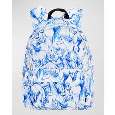 Molo Girl's Horse-print Backpack