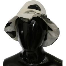 Dolce & Gabbana Hovedbeklædning Dolce & Gabbana White Cotton Big Polka Dot Pattern Bucket Hat