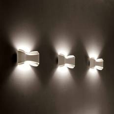 Selene Hvid Ionica design-væglampe Vægarmatur
