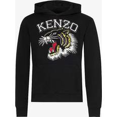 Kenzo Sort Tøj Kenzo Black Paris Tiger Varsity Hoodie 99J BLACK