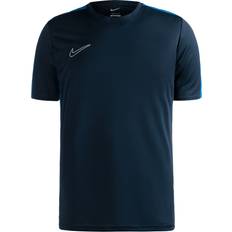 Blå - Herre - Polyester Overdele Nike Dri-FIT Academy 23 T-shirt Men - Obsidian/Royal Blue/White