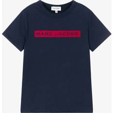 Marc Jacobs Overdele Marc Jacobs Navy Kids Logo-print Short-sleeve Cotton-jersey T-shirt 4-12 Years Years