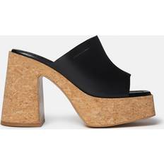 Stella McCartney Platform Mule Sandals, Woman, Black, Black