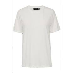 Soaked in Luxury T-shirts & Toppe Soaked in Luxury Slcolumbine Loose Fit Tee Toppe & T-Shirts 30406247 Broken White XXLARGE