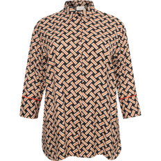 56 - Dame Skjorter KAFFE Curve Skjorte kcQing Shirt Orange