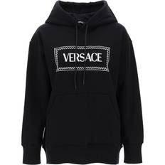 Versace Sweatere Versace Hoodie With Logo Embroidery