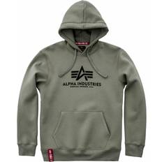 Alpha Industries Grøn - M Sweatere Alpha Industries Pullover Basic Hoodie olive