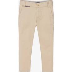 Tommy Hilfiger Piger Bukser Tommy Hilfiger Boys Beige Cotton Chino Trousers year