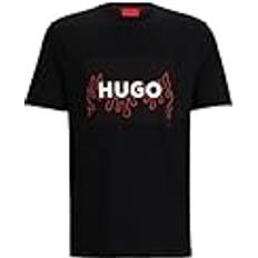 48 - Jersey T-shirts Hugo T-Shirt DULIVE_U241 schwarz