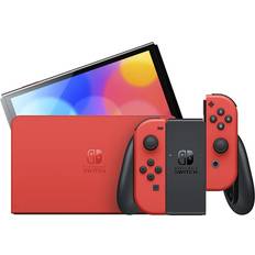 Nintendo Switch Spillekonsoller Nintendo Switch OLED Model Mario - Red Edition