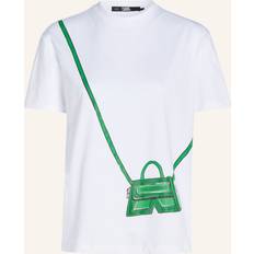 Karl Lagerfeld Jersey T-shirts & Toppe Karl Lagerfeld T-shirt White