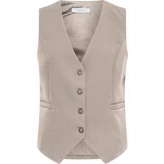 Sorbet Overtøj Sorbet Angelina Waistcoat Taupe-S