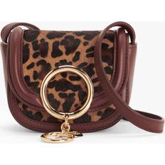 Chloé See By Mara Small Cross Body Leather Bag, Copper Brown