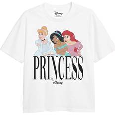 Disney Jersey Børnetøj Disney Girls Princess Trio T-Shirt White