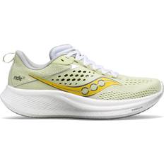 Saucony Brun - Dame Løbesko Saucony Ride 17 Running Shoes Yellow Woman