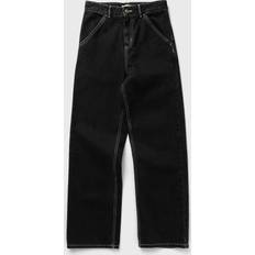 Dame - W38 Jeans Carhartt Women W Simple Pant Black Stone Washed