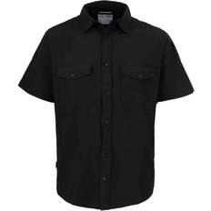 Craghoppers Herre Overdele Craghoppers Mens Expert Kiwi Short-Sleeved Shirt Black