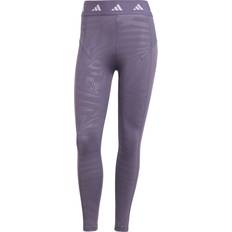 10 - 48 - Zebra Tøj adidas Techfit Printed Leggings 7/8 Purple Woman
