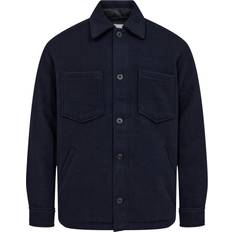 Samsøe Samsøe Overtøj Samsøe Samsøe & Pally Padded Shirt Jacket Navy