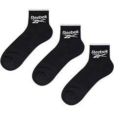 Reebok Dame Strømper Reebok Ankle Socks Black, Black, 2.5-3.5, Women 2.5-3.5 Black