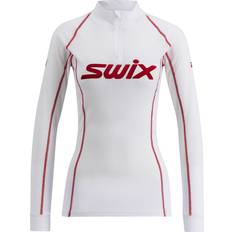 Swix RaceX Classic Half Zip W - Bright White/Red