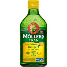 A-vitaminer Vitaminer & Kosttilskud Möllers Tran Lemon 250ml