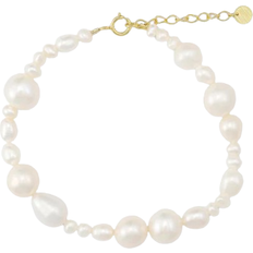 Sorelle Jewellery Shine Bracelet - Gold/Pearl