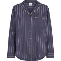 Dame - Multifarvet - S Skjorter Homewear Flannel Shirt