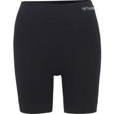 Dame - Elastan/Lycra/Spandex - S Shorts Hummel Hmltif Seamless Shorts - Black