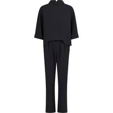 Neo Noir Arlo Crepe Jumpsuit - Black