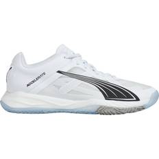 7,5 Håndboldsko Puma Accelerate Nitro SQD M - White/Black/Concrete Grey