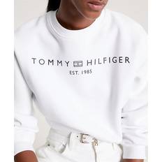Tommy Hilfiger Dame - Sweatshirts - XS Sweatere Tommy Hilfiger Modern Signature Logo Sweatshirt TH OPTIC WHITE