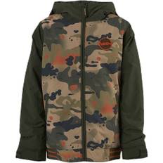 Burton Overtøj Børnetøj Burton Boys Gameday Jacket Patterned/Green, Unisex, Tøj, jakker, Alpinsport, Mønstret/Grøn