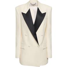 Stella McCartney Jakker Stella McCartney Wool tuxedo jacket white