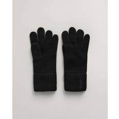 Gant Handsker & Vanter Gant Wool Knit Gloves Black One