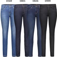 MAC HOSEN Jeans Blau Straight für Damen