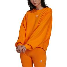 32 - Dame - Orange Sweatere adidas Sweatshirt Kvinde Sweatshirts Bomuld hos Magasin Orange