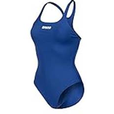 XXL Badedragter Arena Solid Swim Pro Team Einteiliger Badeanzug für Damen, Schnelltrocknende, Sportliche Bademode aus MaxLife Eco-Gewebe mit Maximaler Chlorbeständigkeit und UV-Schutz