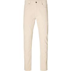 Selected Beige Bukser & Shorts Selected HOMME Jeans Slim Leon 6402 Sand