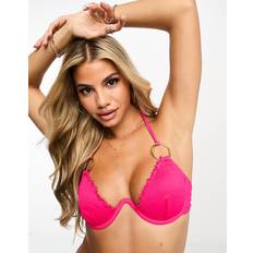 Boux Avenue Bikinier Boux Avenue Seychelles monowire bikini top in bright pink38DD