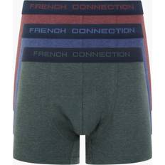 French Connection Herre Tøj French Connection pack trunks in green/red/navy marl2XL