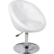 vidaXL 240448 White Barstol 93cm