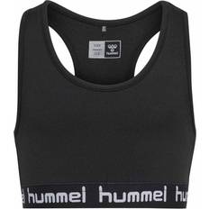 Piger - Polyester Undertøj Hummel Mimmi Sports Top - Black (204363-2001)