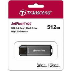 512 GB Hukommelseskort & USB Stik Transcend USB 3.2 Gen 1 JetFlash 920 512GB