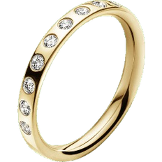 Georg Jensen Dame - Guld Ringe Georg Jensen Magic Ring - Gold/Diamonds