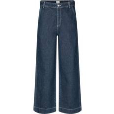 Mads Nørgaard 10 Tøj Mads Nørgaard Heavy Denim Kargo Pants Jeans Powder/Blue