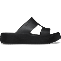 Crocs Sort Sandaler Crocs Getaway Platform H-Strap - Black