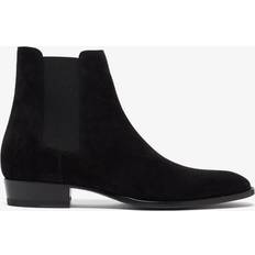 Saint Laurent Bottes chelsea en daim Wyatt noir EU,39.5 EU,40 EU,42 EU,42.5 EU,43.5 EU,44.5 EU,45.5 EU,46 EU,40.5 EU,41 EU,41.5 EU,43 EU,44 EU,45