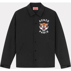 Kenzo Sort Overtøj Kenzo Black Paris Lucky Tiger Jacket BLACK